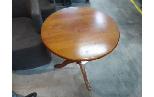 GUERIDON BOIS MASSIF PM