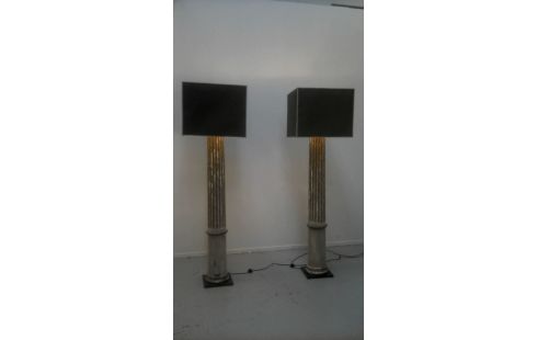 ANTIEK ZUIL PATINE - STAANLAMP