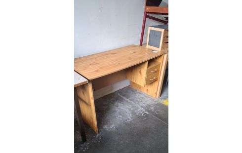 BUREAU BOIS CLAIR 1N 2T