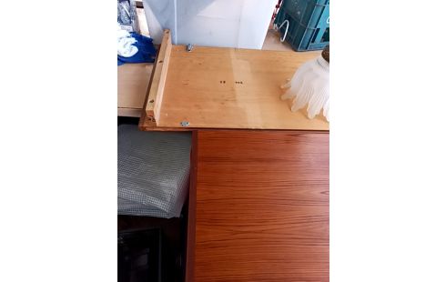 TABLE RONDE VINTAGE 2 ALLONGES