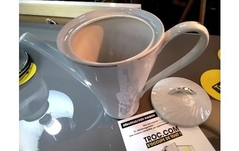 CAFETIERE Porcelaine blanche