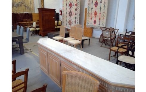 CHAISE LOT DE 6 TISSU CERUSE