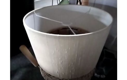 ABAT JOUR Rond beige