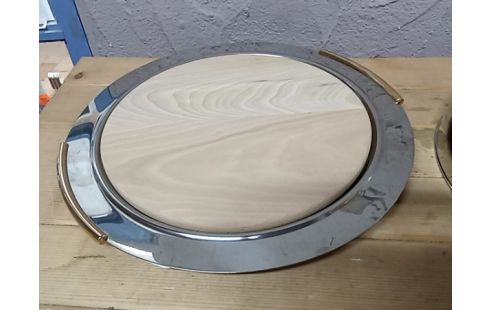 CLOCHE A FROMAGE inox dore