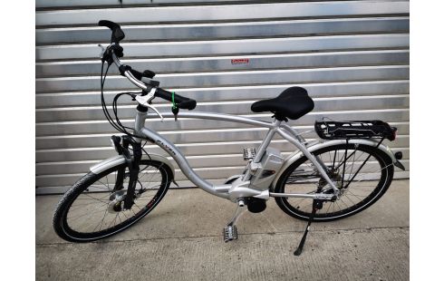 VELO ELECTRIQUE FLYER GRIS + CHARGEUR ET CLÉ ÉTAGE 5