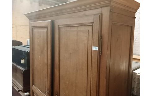 ARMOIRE 19EME CHENE 2 PORTES