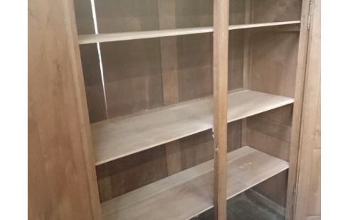 ARMOIRE 19EME CHENE 2 PORTES