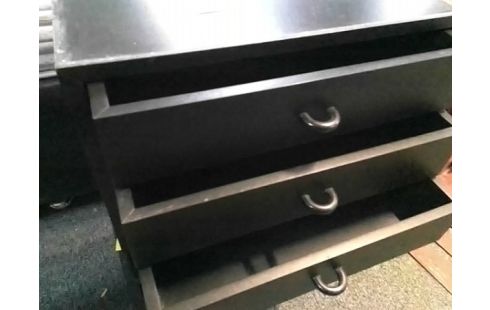 CAISSON DE BUREAU NOIR 3T