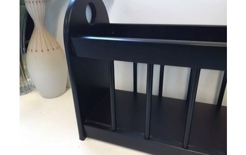 PORTE REVUES BOIS NOIR