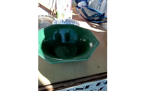 SALADIER CÉRAMIQUE VERT