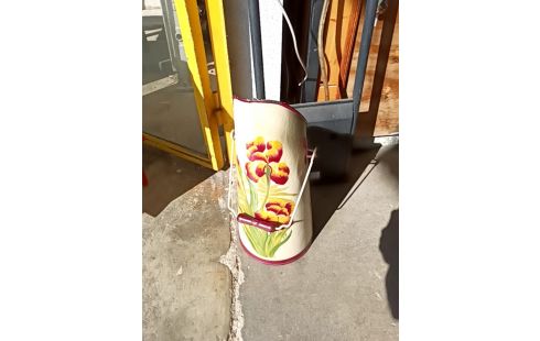 SEAU A CHARBON PEINT