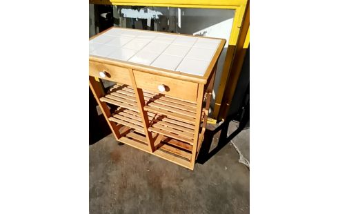 DESSERTE A ROULETTES