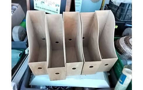 RANGEMENT DOCUMENTS BOIS