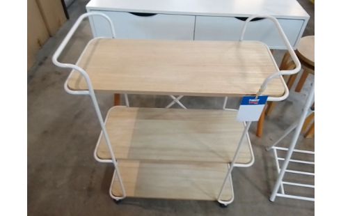 DESSERTE DE CUISINE BOIS METAL