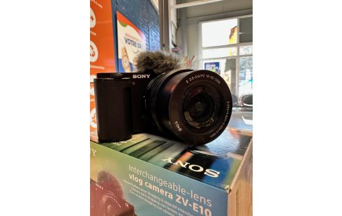 APPAREIL PHOTO ZV-E10 + OBJECTIF