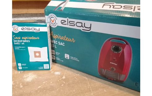 ASPIRATEUR 500W AVEC SAC 3,5L NEUF