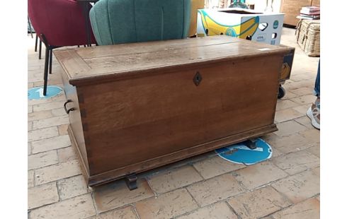 COFFRE CHENE ANTIQUE