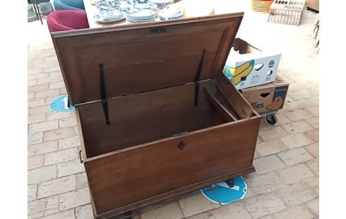 COFFRE CHENE ANTIQUE