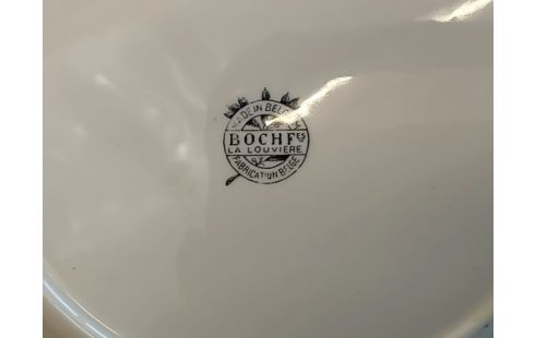 SERVICE DE TABLE decor noir dans l etat