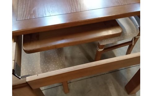 TABLE CHENE + 1 ALLONGE