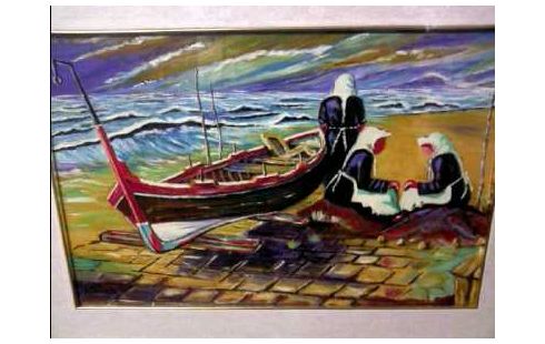 GEMÄLDE I.R. BOOT <F.POCINELLA>