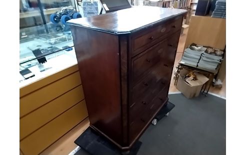 COMMODE STYLE ANGLAIS ( 1 PIED ABÎMÉ)