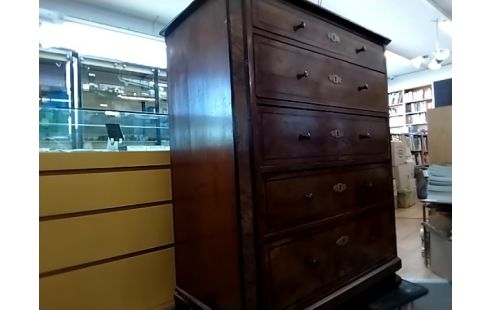 COMMODE STYLE ANGLAIS ( 1 PIED ABÎMÉ)