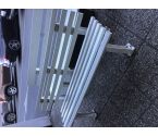 BANC PLASTIQUE BLANC