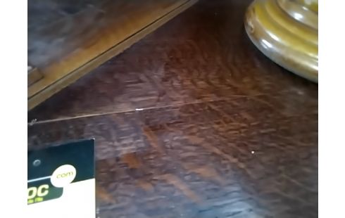 MEUBLE D'APPOINT BAS ANGLE CHENE