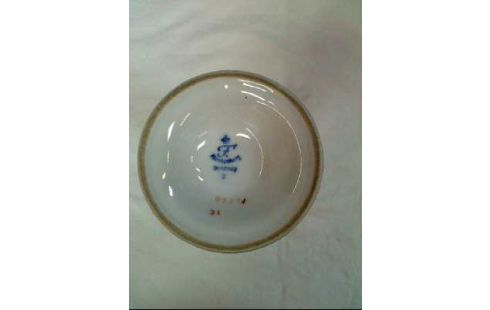 VASE PORZELLAN <FÜRSTENBERG> ROSEN