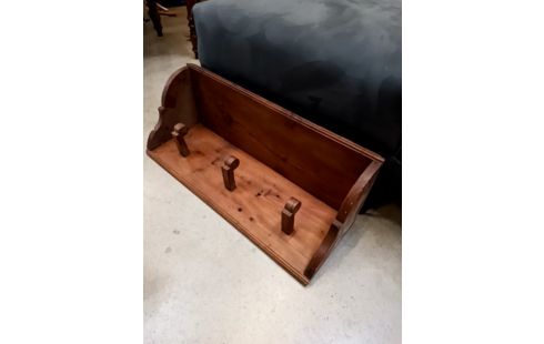 PORTE MANTEAU MURAL BOIS