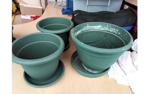 POT DE FLEURS PLASTIQUE MM