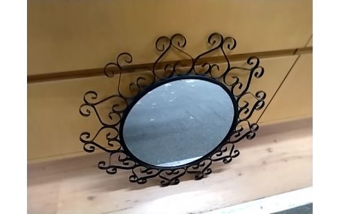 MIROIR Rond metal