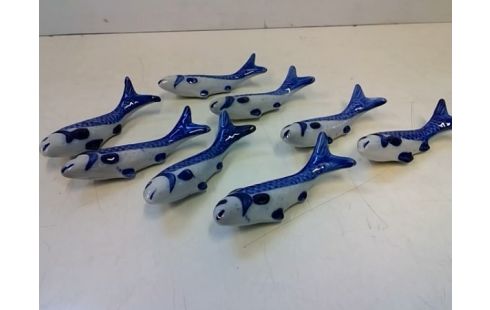 LOT DE PORTES COUVERTS POISSON