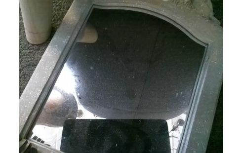 MIROIR GRIS AVEC OISEAUX