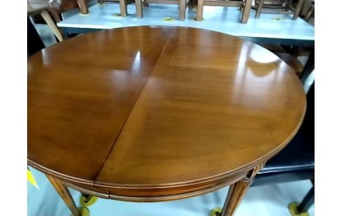 TABLE Ronde  merisier