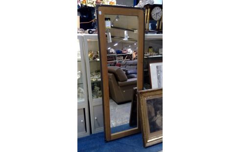 MIROIR RECTANGULAIRE BOIS/METAL