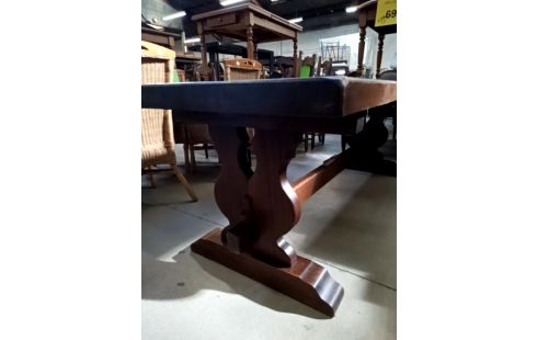 TABLE MONASTÈRE CHÊNE MASSIF 220X80