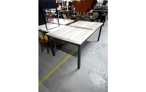 TABLE DE JARDIN 1 ALLONGE