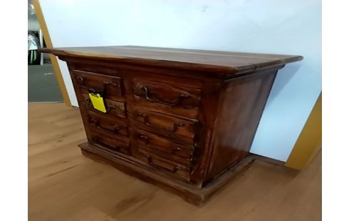 MEUBLE D'APPOINT Teck 8 tiroirs