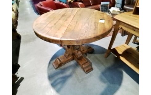 TABLE RONDE 110 CM AVEC 2 ALLONGES