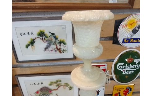 LAMPE COLONNE ALBATRE