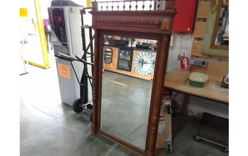 MIROIR BOIS ANCIEN GM