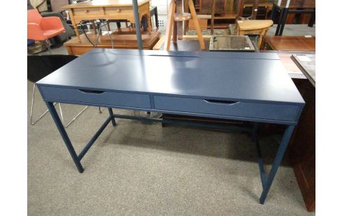 BUREAU IKEA ALEX BLEU