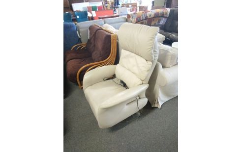 FAUTEUIL RELAX ÉLECTRIQUE CUIR