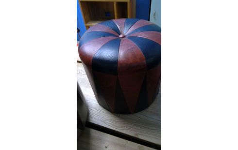 SITZKISSEN LEDER IM VINTAGE-STIL