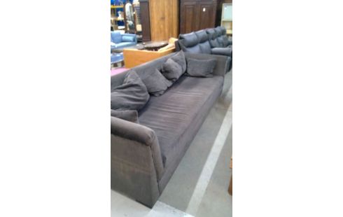 ZETEL 4 ZIT GRIJS STOF