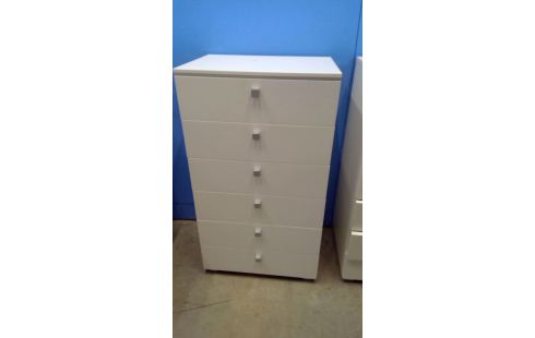 CAJONERA BLANCA 6 CAJONES