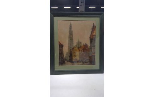 GRAVURE ANTWERPEN VAN