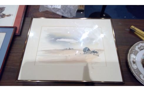 AQUARELL, , LANDSCHAFT